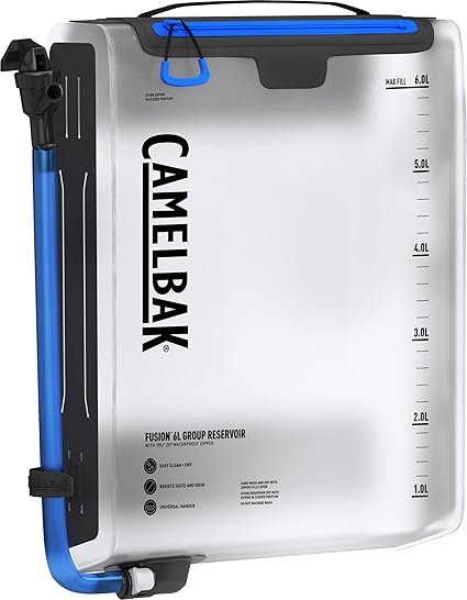 CamelBak Fusion Group Reservoir with TRU® Zip Waterproof Zipper- Leak Proof Hydration Bladder 6L