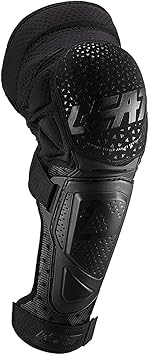 LEATT Knee&Shin Guard 3DF Hybrid EXT, Color: Black, Size: S/M (5019400720)