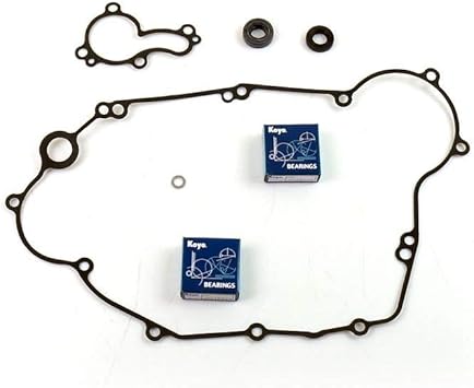 Water Pump Gasket Kit with Bearings for KAWASAKI KX 450 F 2006-2008, KAWASAKI KLX 450 R 2008-2019