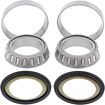 All Balls Racing 22-1012 Steering Bearing Kit Compatible with/Replacement for Kawasaki