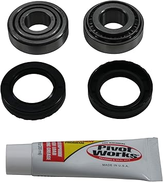 Pivot Works Wheel Bearing Kit PWFWS-HD01-000 Compatible With/Replacement For Harley FLH Electra Glide 1973-1981, FLT Tour Glide 1982 1983, FLHR Road King 1994-1998