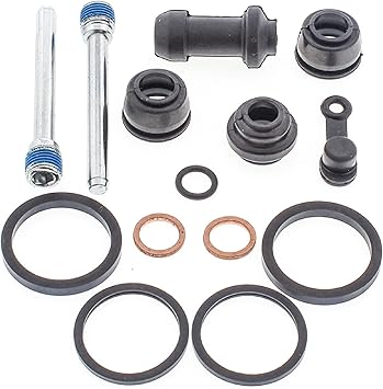 All Balls Racing Caliper Rebuild Kit 18-3016 Compatible With/Replacement For Honda TRX250R 1986-1989, Kawasaki KL650 E (KLR) 2008-2018, KLX250SF 2009-2010