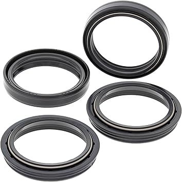 All Balls Racing 56-142 Fork & Dust Seal Kit Compatible with/Replacement for Buell Honda Husqvarna Kawasaki Suzuki