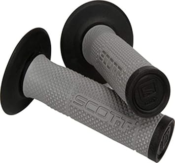 Scott Sports 219624-1019 Gray/Black SX II Motorcycle Grips