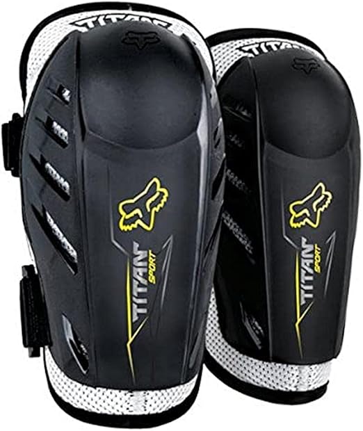 Fox Racing Unisex-Child Titan Sport Motocross Elbow Guards,Black,One Size