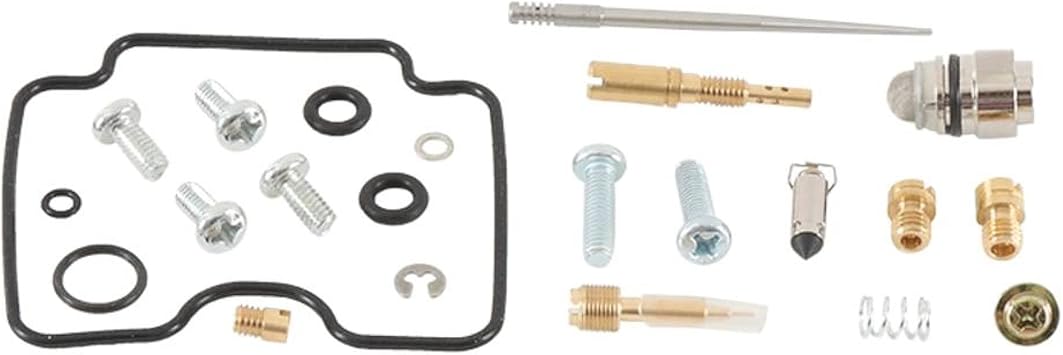 All Balls Racing Carburetor Rebuild Kit 26-1380 Compatible With/Replacement For Yamaha YFM400 Kodiak 2WD 2003-2004, YFM400 Kodiak 4WD 2003-2006