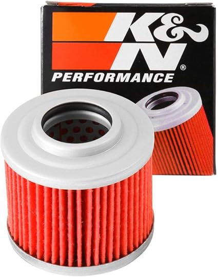 K&N Motorcycle Oil Filter: High Performance, Premium, Designed to be used with Synthetic or Conventional Oils: Fits Select BMW, Aprilia, Jawa Vehicles, KN-151