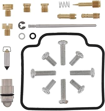 All Balls Racing 26-1355 Carburetor Rebuild Kit Compatible with/Replacement For Polaris Xpedition 425 4x4 2000-2002