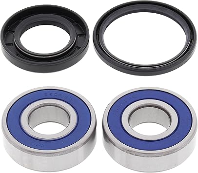 All Balls Racing 25-1380 Wheel Bearing Kit Compatible with/Replacement for Honda Suzuki