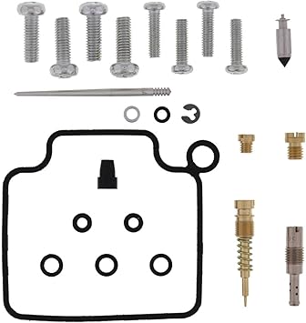 All Balls Racing 26-1209 Carburetor Rebuild Kit Compatible with/Replacement For Honda TRX350FE, TRX350FM Fourtrax Rancher, TRX350TE, TRX350TM Fourtrax Rancher 2004-2006