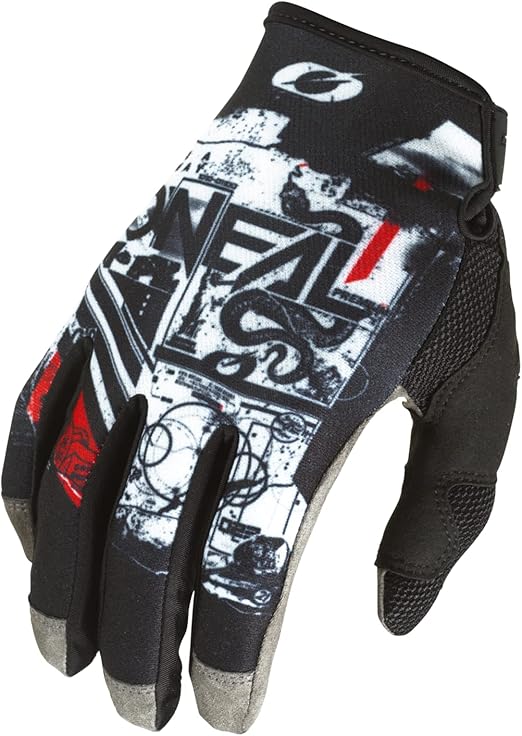 O'Neal Mayhem Scarz Glove, Black/White 9