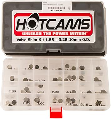 Hot Cams 10.00mm Complete Valve Shim Kit HCSHIM31 for various KTM Adventure Street Super Duke & Enduro Dirt Bikes