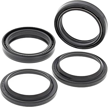 All Balls Racing 56-138 Fork and Dust Seal Kit Compatible with/Replacement For Kawasaki KDX 200 1995-2006