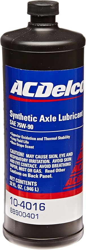 Genuine GM Fluid (88900401) 75W-90 Synthetic Axle Lubricant - 1 Quart