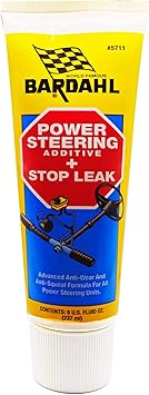 Bardahl 5711 Replacement Power Steering Additive + Stop Leak - Improves Steering Response and Reduces Squeal Noise - 5 fl. oz. (Pack of 1)