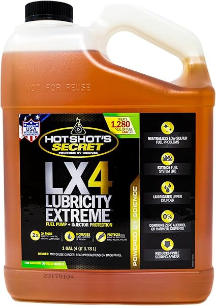 Hot Shot's Secret LX4 Lubricity Extreme 1 Gallon Bottle