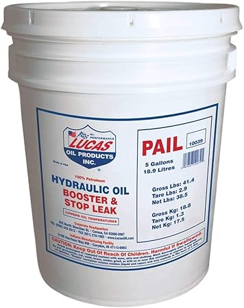 Stens Hyd Oil Booster and Stop Leak For Lucas Oil 10039, Black