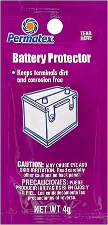 Permatex 09976 Counterman's Choice Battery Protector Grease, 4 g Pouch