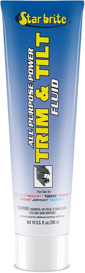 STAR BRITE Power Trim & Tilt Fluid - Formulated for Maximum Pump and Seal Life With Special Anti-Wear, Anti-Foam Additives, Superior Lubrication Additives and Corrosion Inhibitors