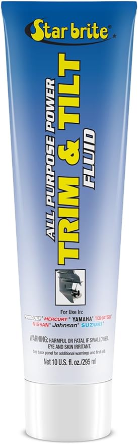 STAR BRITE Power Trim & Tilt Fluid - Formulated for Maximum Pump and Seal Life With Special Anti-Wear, Anti-Foam Additives, Superior Lubrication Additives and Corrosion Inhibitors