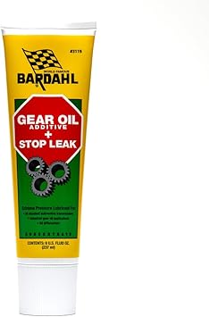 Bardahl 3119 Gear Oil Additive + StopLeak - Extreme Pressure Lubricant Extends Gear Life and Stops Leaks by Conditioning Seals - 8 oz. (Pack of 1)