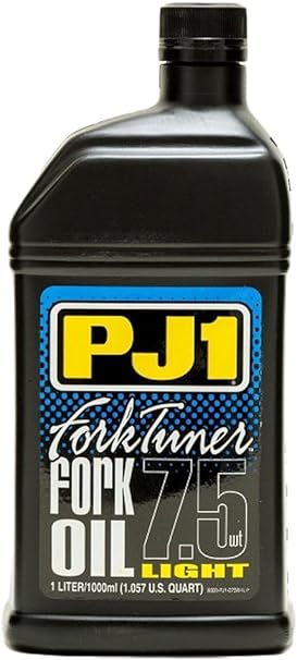 PJ1 2-7.5W-1L 7.5W Fork Tuner Oil, 1 L