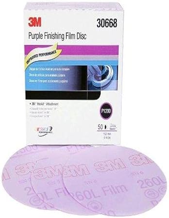 3M 30668 Hookit Purple 6