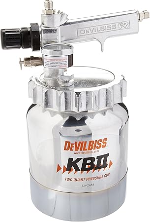 Devilbiss KB555 Pressure Cup - 2 Quart Capacity