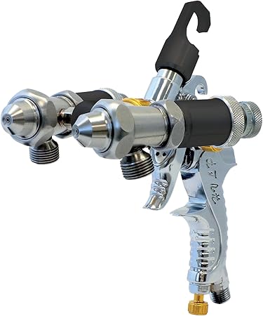 Paasche Airbrush Dual Head Spray Gun for Chroming Cars/Silvering Mirrors