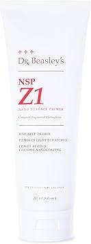 Dr. Beasley's NSP Z1 - One Step Correcting Primer with 1 Year Nanocoating, Cut & Coat in 1/2 The Time, Just 1oz Per Vehicle, Prevents Coating Failure, Beats Multi-Step in Removing Defects