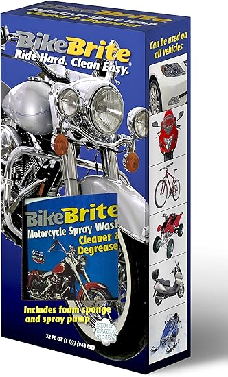 MC44K Blue/White Motorcycle Spray Wash Gift Pack - 32 fl. oz.