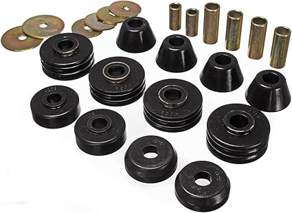 Energy Suspension 3.4108G Control Arm Bushing Mount Set for GM