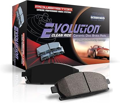 Power Stop 16-813 Z16 Rear Ceramic Brake Pads For Azera, Elantra, Santa Fe, Sonata, Tucson, XG, XG350, Amanti, Magentis, Optima, Sportage [Model Specific]