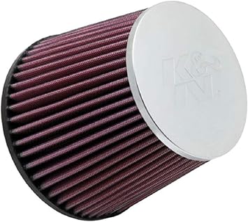 K&N Universal Clamp-On Air Intake Filter: High Performance, Premium, Washable, Replacement Filter: Flange Diameter: 2.75 In, Filter Height: 5 In, Flange Length: 0.75 In, Shape: Round Tapered, RC-5284