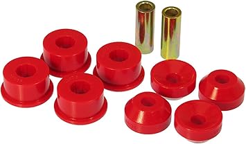 Prothane 90-97 Honda Accord Upper/Lower Front Shock Bushing - Red