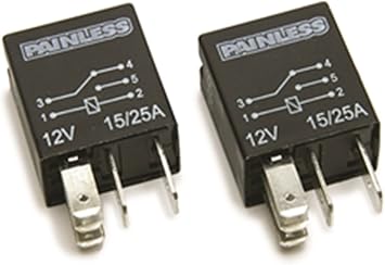 Painless Performance 80135 Micro Relay, 2-pack