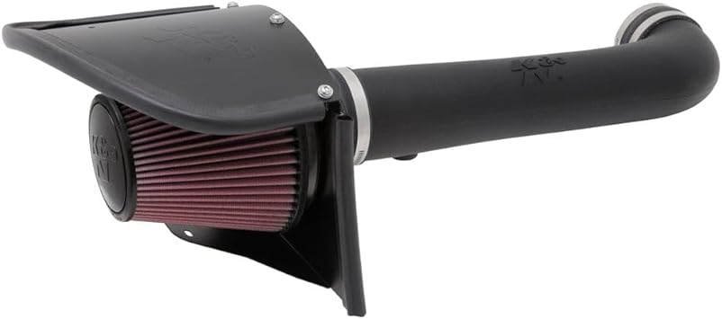 K&N Cold Air Intake Kit: Increase Acceleration & Towing Power, Guaranteed to Increase Horsepower up to 12HP: Compatible with 3.6L, V6, 2012-2015 Jeep Wrangler, 57-1566