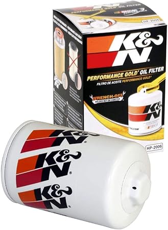 K&N Premium Oil Filter: Protects your Engine: Compatible with Select CHEVROLET/GMC/ BUICK/CADILLAC Vehicle Models (See Product Description for Full List of Compatible Vehicles), HP-2006