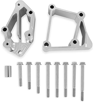 Holley 21-3 LS Accessory Drive Bracket - Installation Kit for Long Alignment