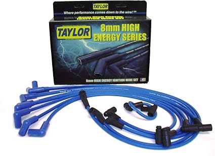 Taylor Cable 64602 Hi-Energy Spark Plug Wire Set , Blue