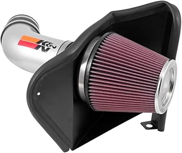 K&N Cold Air Intake Kit: Increase Acceleration & Towing Power, Guaranteed to Increase Horsepower up to 28HP: Compatible with 6.4L, V8, 2012-2019 Jeep Grand Cherokee and 2018 Dodge Durango, 77-1567KS