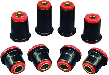 Prothane 7-223 Red Front Control Arm Bushing Kit with Shells