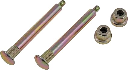 Door Hinge Pin And Bushing Kit - 2 Pins And 2 Nuts