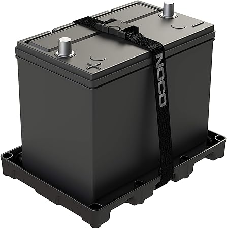 NOCO BT24S Group 24 Heavy-Duty Battery Tray for Marine, RV, Camper and Trailer Batteries