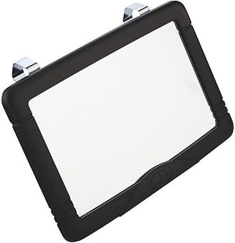 Custom Accessories 53331 Black Visor Vanity Mirror