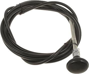 Dorman 55199 Control Cables With 2 In. Black Knob, 15 Ft. Length Universal Fit