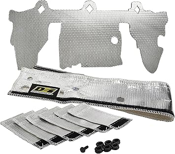 DESIGN ENGINEERING Fuel Rail & Injector Cover Kit for Jeep (1997-2004, 4.0L Engine) - Our Accessories Reduce Vapor Lock & Keep Fuel Injectors & Rails Cooler