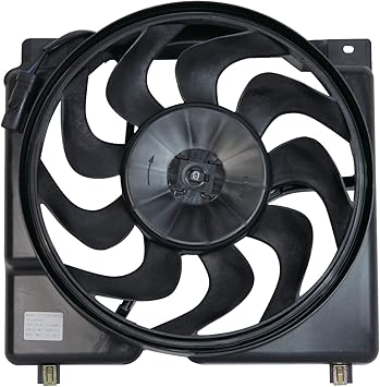 TYC 620560 Cooling Fan Assembly Compatible with 1997-2001 Jeep Cherokee , Black