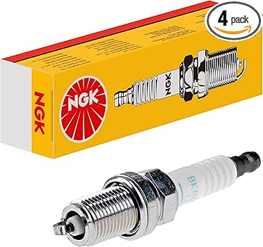 NGK Stens 130-906-4 Spark Plug 4 Pack Compatible with/Replacement 2460, BKR5ES Resistor Plug Type