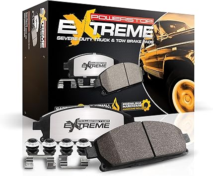 Power Stop Z36-2174 Z36 Truck & Tow Rear Carbon-Fiber Ceramic Brake Pads